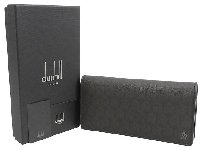 Alfred Dunhill Dunhill Windsor Bi-Fold Long Wallet Dark brown - view 2