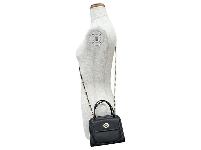 COACH CW643 Safari Tote Bag Schwarz - Ansicht 3