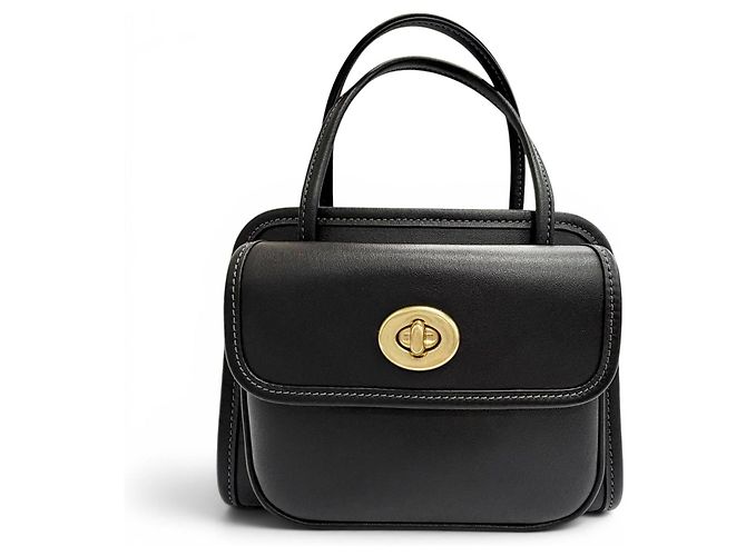 COACH CW643 Safari Tote Bag Schwarz - Ansicht 4