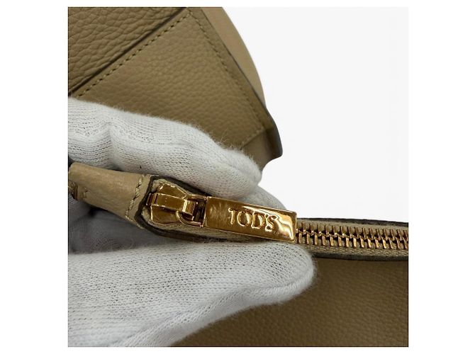 Borsa Tote Small T-Timeless di Tod's Beige - vista 11