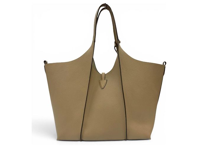 Borsa Tote Small T-Timeless di Tod's Beige - vista 2