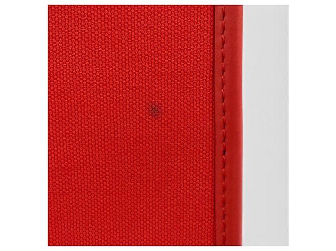 Borsa Tote Dolce & Gabbana in pelle rossa e tela Rosso - vista 13