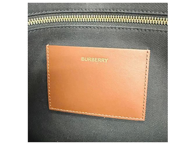 Borsa Tote Burberry Freya Medium Marrone - vista 13