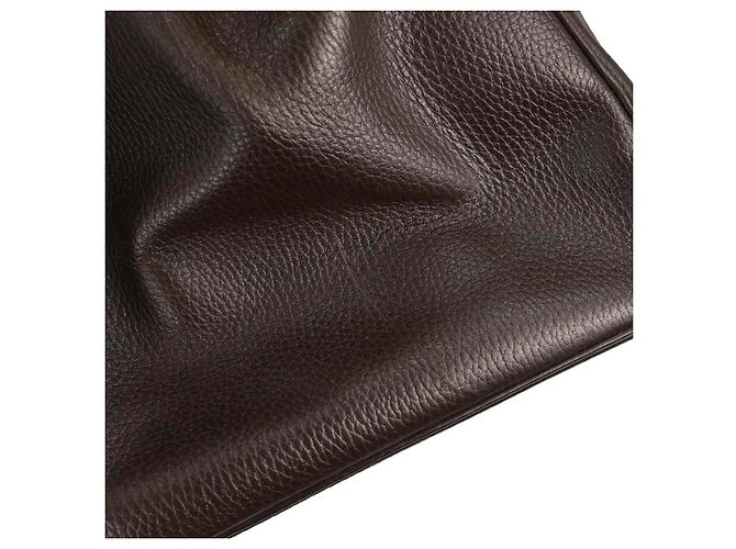 Hermès Hermes HAC Birkin Brown Ardennes con Gold Hardware 45 Marrone - vista 4
