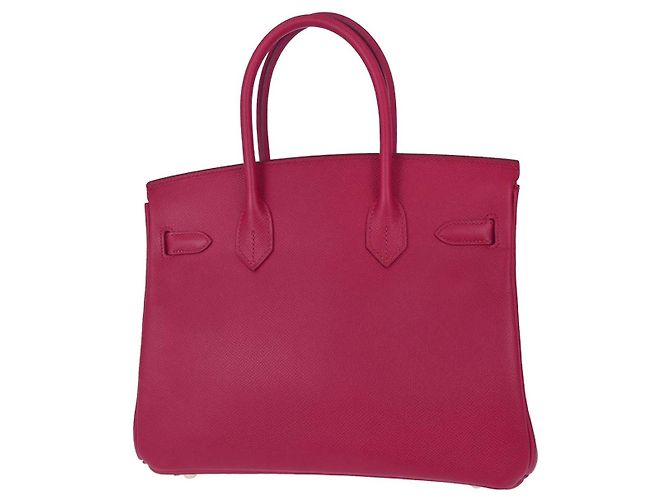 Hermès Hermes Birkin Red Epsom con Gold Hardware 30 Rosa - vista 2