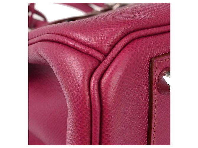 Hermès Hermes Birkin Red Epsom con Gold Hardware 30 Rosa - vista 5