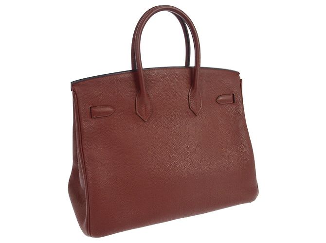 Hermès Hermes Birkin Red Togo con Gold Hardware 35 Rosso - vista 2