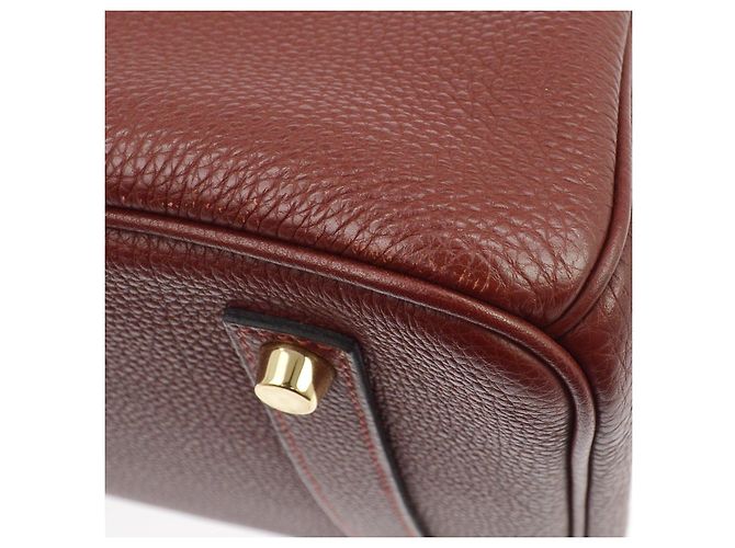 Hermès Hermes Birkin Red Togo con Gold Hardware 35 Rosso - vista 3