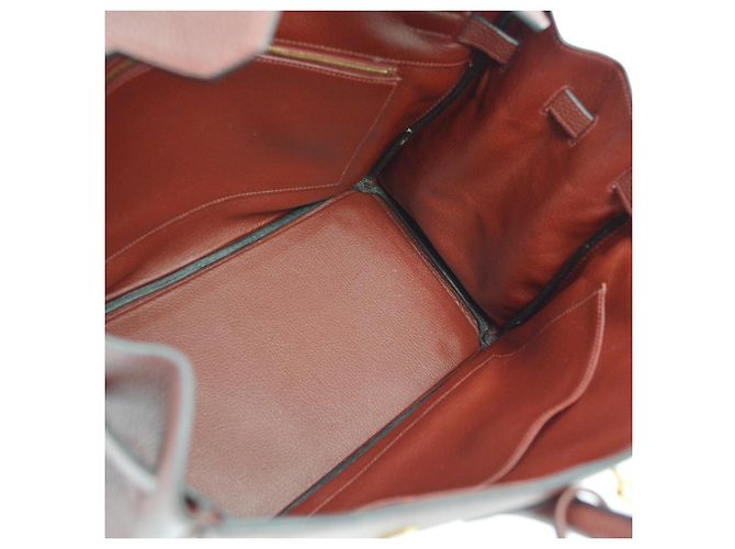 Hermès Hermes Birkin Red Togo con Gold Hardware 35 Rosso - vista 4