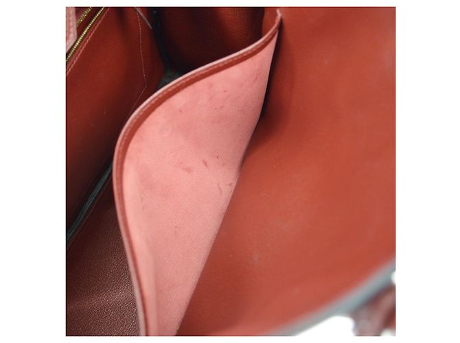 Hermès Hermes Birkin Red Togo con Gold Hardware 35 Rosso - vista 5