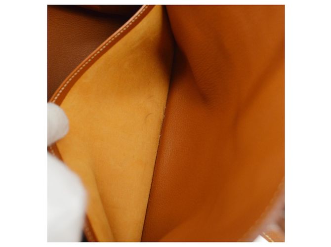 Hermès Hermes Birkin Brown Courchevel con Gold Hardware 35 Marrone - vista 5