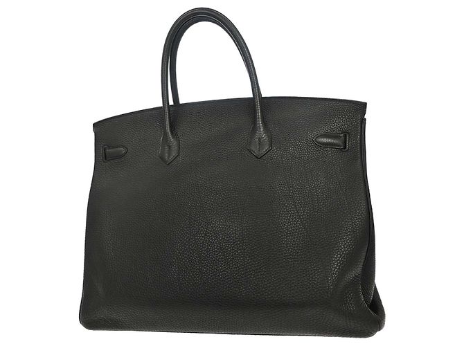 Hermès Hermes Birkin Black Togo com Palladium Hardware 40 Preto - vista 2