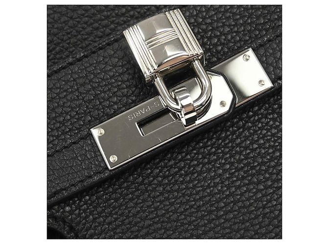 Hermès Hermes Birkin Black Togo com Palladium Hardware 40 Preto - vista 3