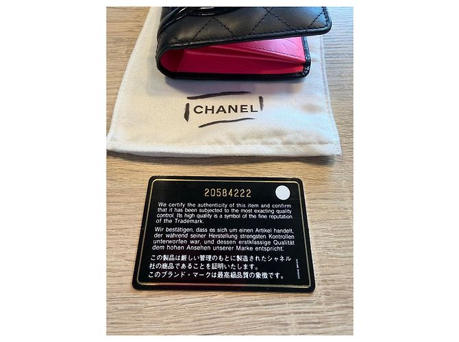 Cartera Chanel Cambon de Cuir Negro - vista 15