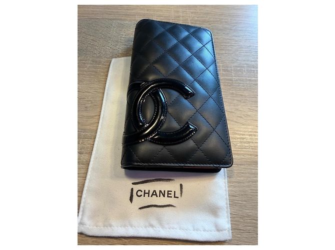 Cartera Chanel Cambon de Cuir Negro - vista 2