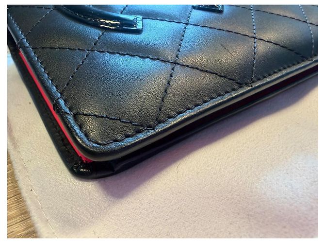 Cartera Chanel Cambon de Cuir Negro - vista 6
