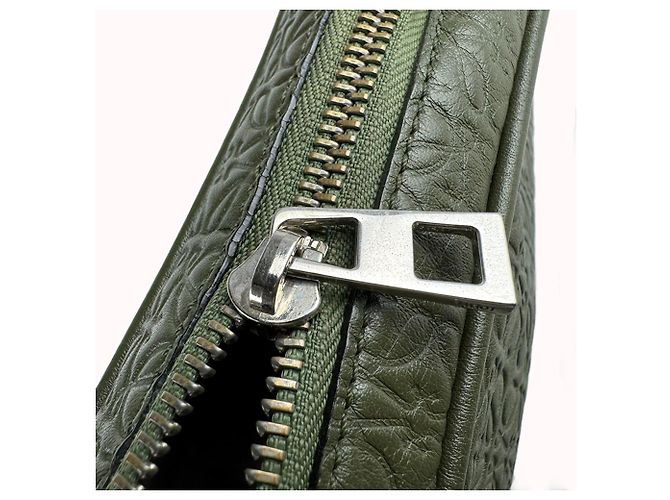 Seconda borsa da uomo Loewe Anagram in pelle Cachi - vista 10