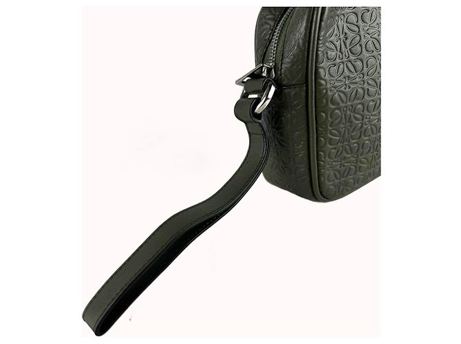 Seconda borsa da uomo Loewe Anagram in pelle Cachi - vista 11