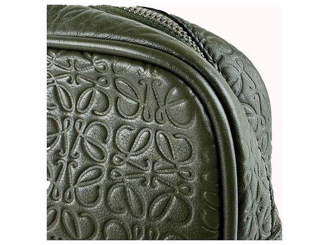 Seconda borsa da uomo Loewe Anagram in pelle Cachi - vista 6