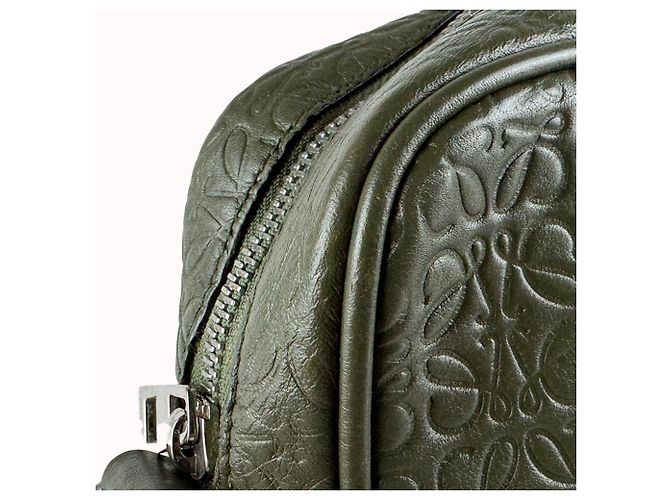 Seconda borsa da uomo Loewe Anagram in pelle Cachi - vista 7