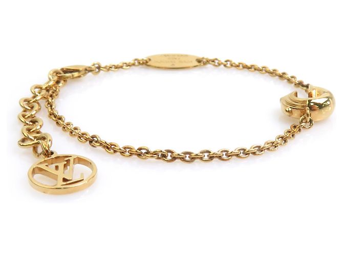 Bracciale con ciondoli in oro Louis Vuitton D'oro - vista 3