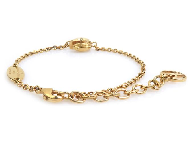 Bracciale con ciondoli in oro Louis Vuitton D'oro - vista 4