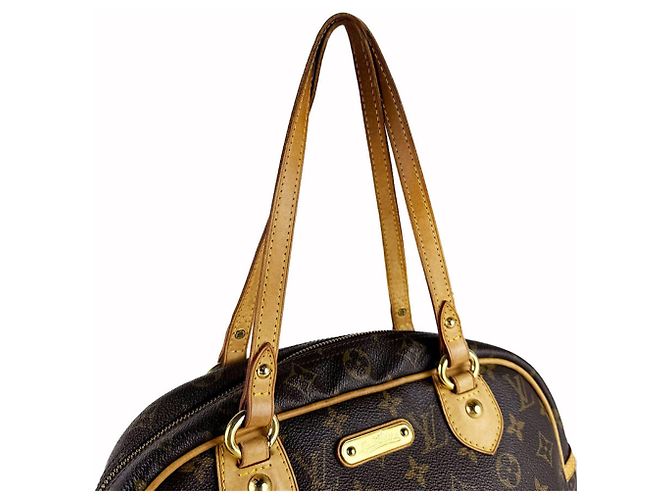 Louis Vuitton Monogram Montorgueil PM Handtasche Braun Monogramm - Ansicht 10