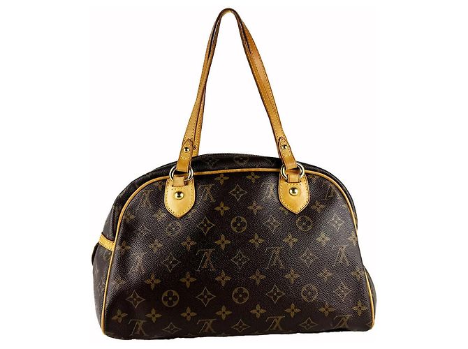 Louis Vuitton Monogram Montorgueil PM Handtasche Braun Monogramm - Ansicht 3