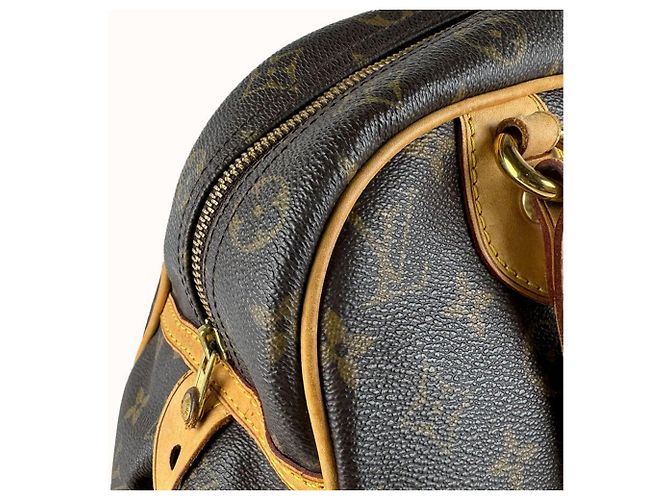 Louis Vuitton Monogram Montorgueil PM Handtasche Braun Monogramm - Ansicht 7