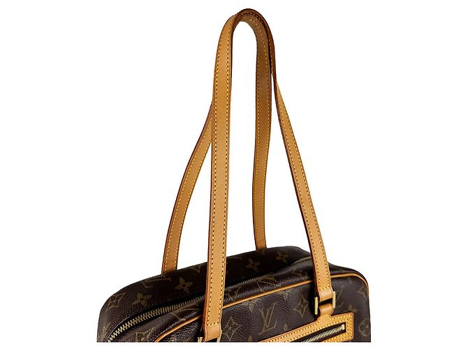 Bolso Louis Vuitton Monogram Cite MM Castaño Monograma - vista 10