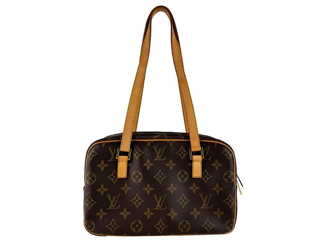 Bolso Louis Vuitton Monogram Cite MM Castaño Monograma - vista 3