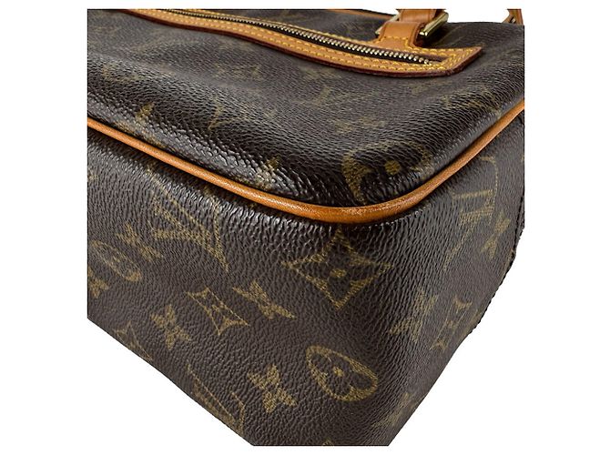 Bolso Louis Vuitton Monogram Cite MM Castaño Monograma - vista 8
