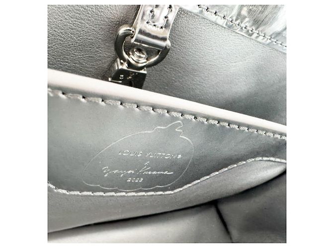 Capucines Borsa a mano e borsa a tracolla Louis Vuitton Argento - vista 11