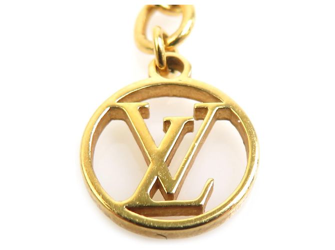Collar de metal Nanogram Louis Vuitton Plata Dorado - vista 5
