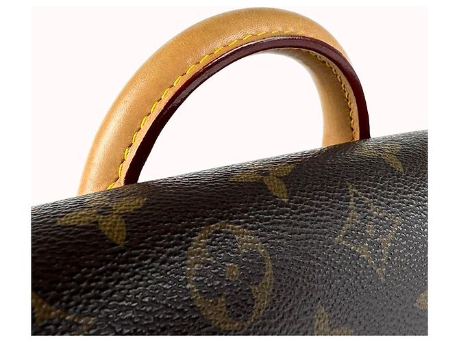 Borsa a tracolla Louis Vuitton Monogram Eden PM Marrone Rosso Monogramma - vista 11