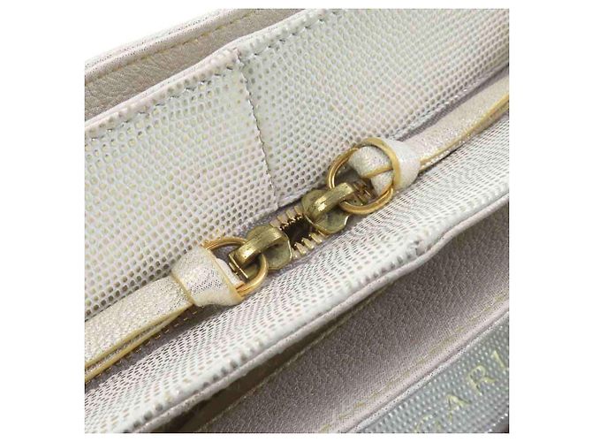 Borsa in pelle Bulgari BVLGARI Bianco - vista 13