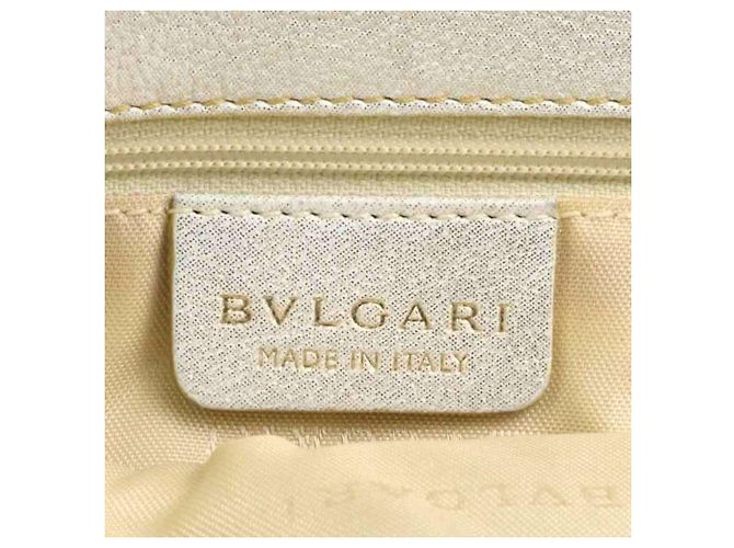 Borsa in pelle Bulgari BVLGARI Bianco - vista 16