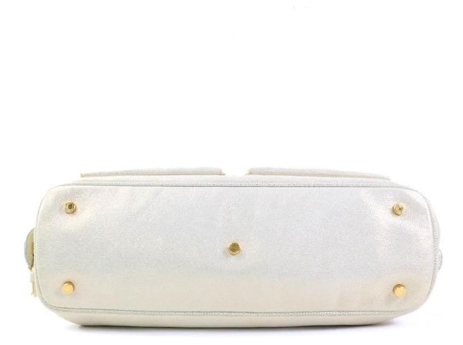Borsa in pelle Bulgari BVLGARI Bianco - vista 4