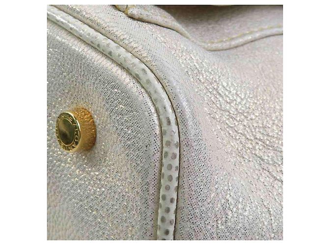 Borsa in pelle Bulgari BVLGARI Bianco - vista 7
