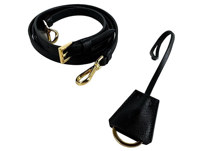 Prada Black and Multi-Color Handbag Multiple colors - view 11
