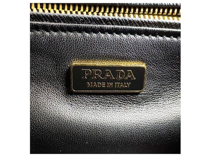 Prada Black and Multi-Color Handbag Multiple colors - view 13