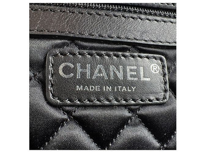 Bolsa de mão Chanel em couro marrom - vista 12