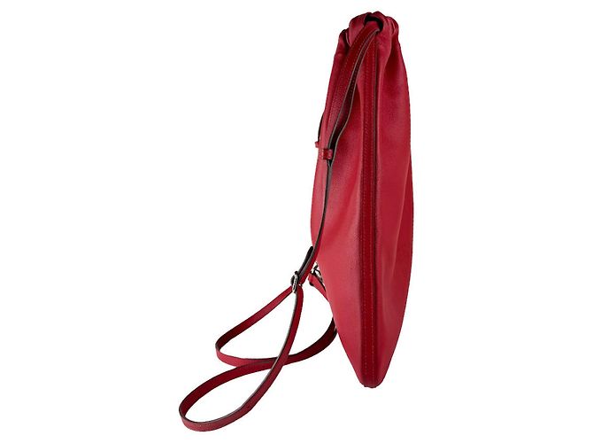 Hermès Zaino e Borsa a Tracolla Hermes HERMES Bridado Evercolor Rouge Piment Rosso - vista 2