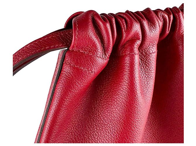 Hermès Zaino e Borsa a Tracolla Hermes HERMES Bridado Evercolor Rouge Piment Rosso - vista 7