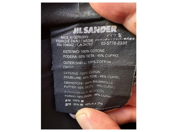Giacca Blazer Jil Sander in cotone nero - vista 13