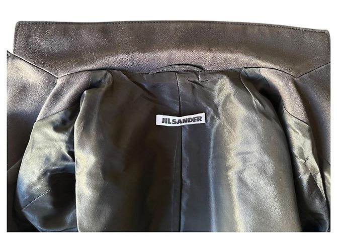 Giacca Blazer Jil Sander in cotone nero - vista 15