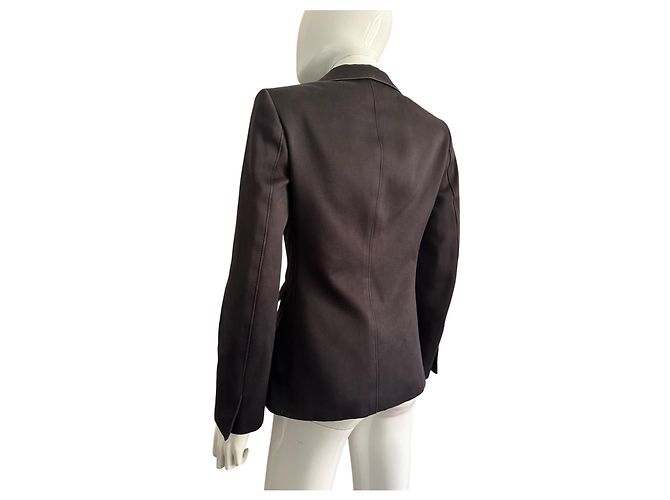 Giacca Blazer Jil Sander in cotone nero - vista 5