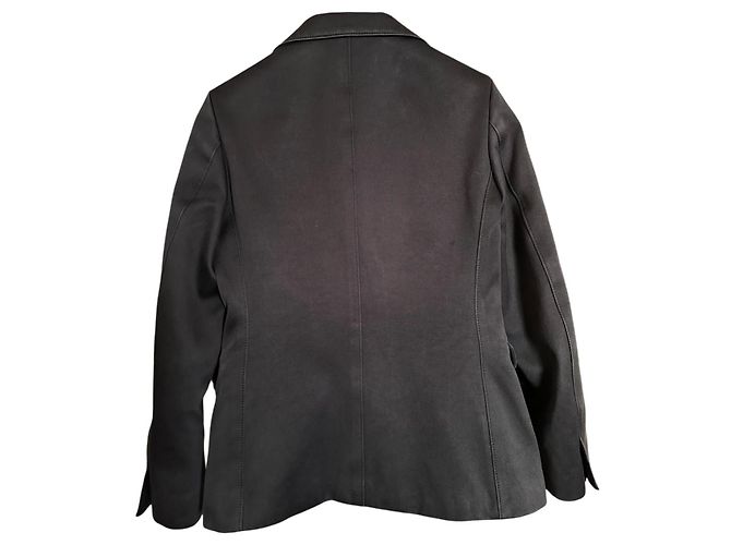 Giacca Blazer Jil Sander in cotone nero - vista 8