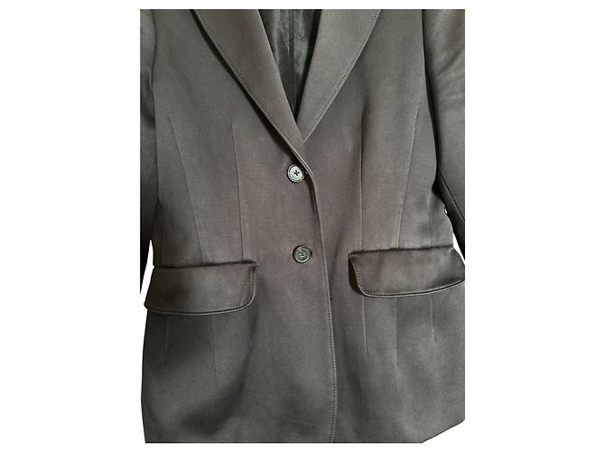 Giacca Blazer Jil Sander in cotone nero - vista 9
