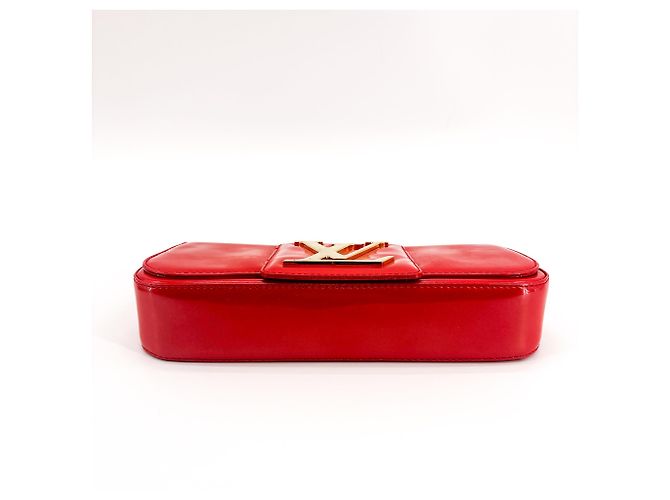 Clutch Louis Vuitton Sobe in vernice Rosso - vista 7